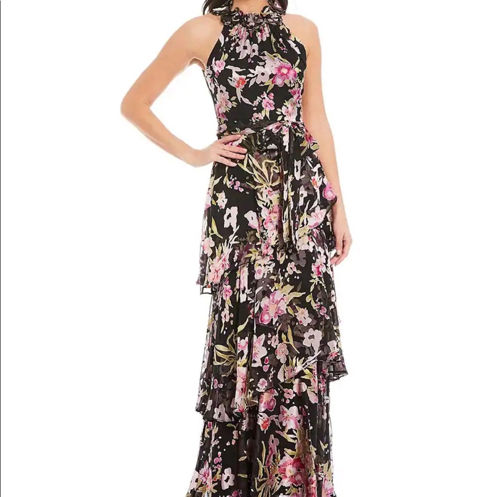Alex Marie Willow Ruffle Tier Maxi Dress